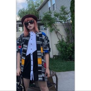 1980’s Zip-Up Over-Sized Jacket